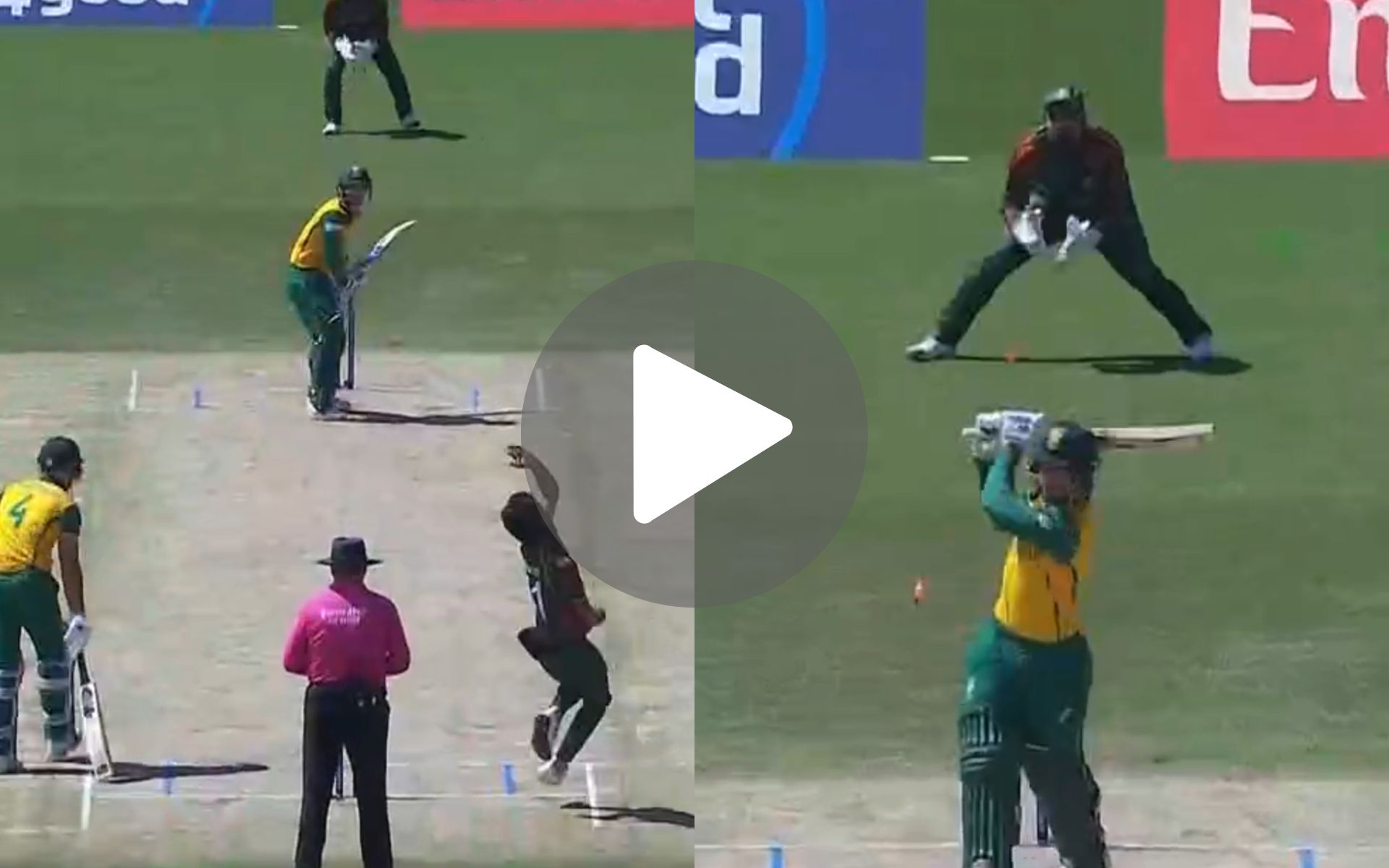 [Watch] Tanzim Hasan Sakib 'Dismantles' Quinton De Kock With An Absolute Savage Delivery